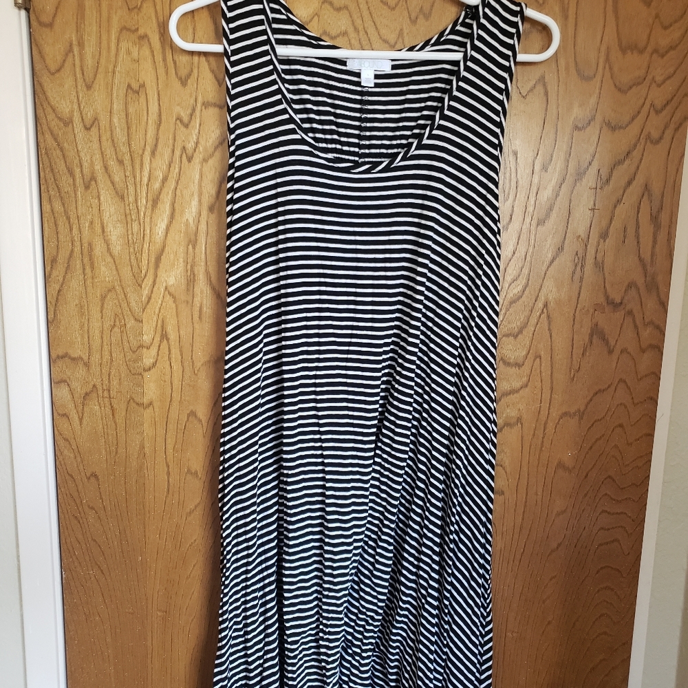 Flowy striped dress